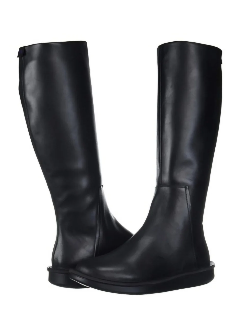 Camper Formiga Leather Riding Boots Black - 35/5 US